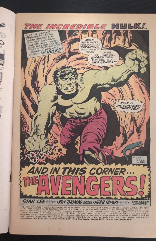 The Incredible Hulk #128 (1970)