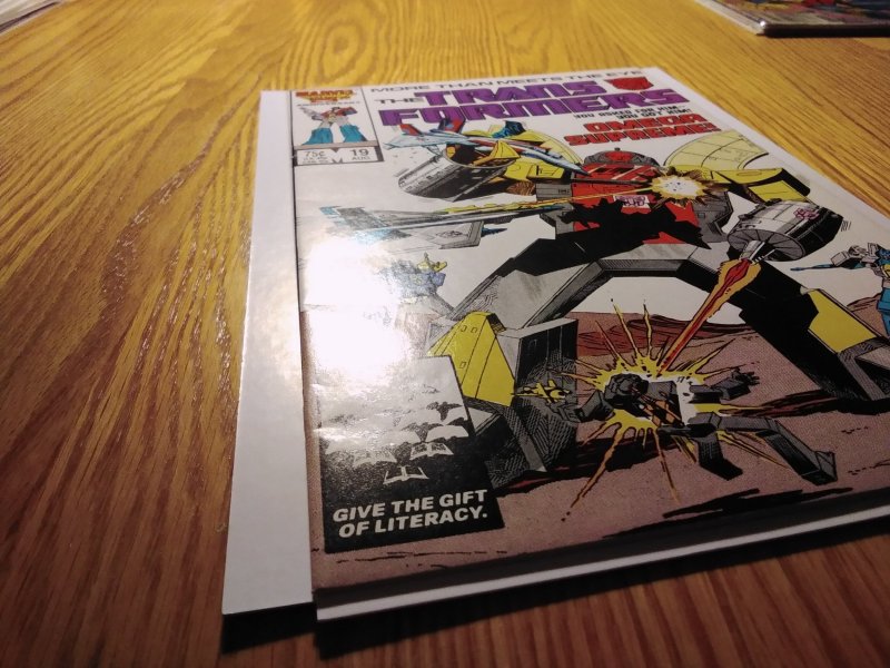 The Transformers #19 1st Omega Supreme (1986)