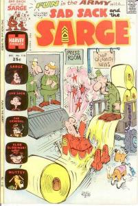 SAD SACK & THE SARGE (1957-1982) 110 F+ COMICS BOOK