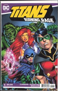 Titans: Burning Rage #1 (2019) Teen Titans