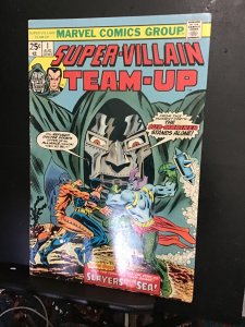 Super-Villain Team-Up #1  (1975) Key 1st! Dr. Doom,Namor! VF+ Richmond CERT!