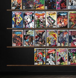 Huge Lot 150+ Comics with Silver Surfer, The Spectacular Spider-Man & More!