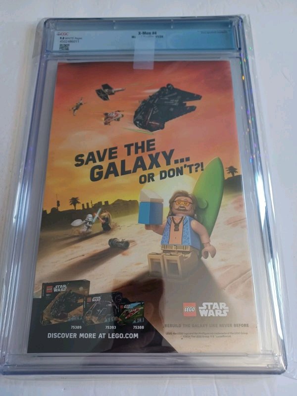 X-Men #4 Emma Frost Campbell Variant - 2024 - CGC 9.8