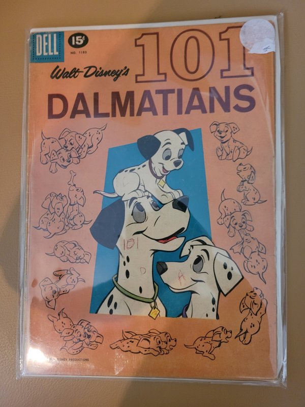 Four Color #1183 (1961)  101 Dalmations