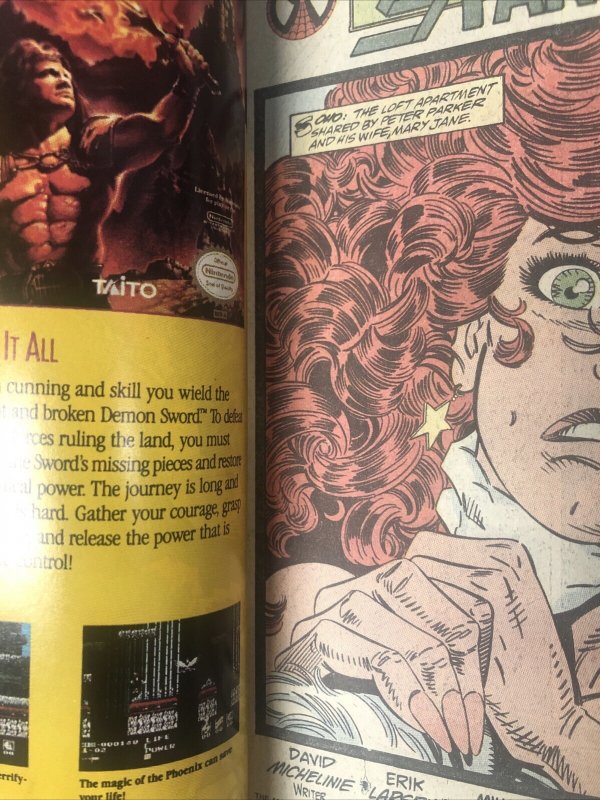 Amazing Spider-man (1990) #331(VF/NM) Variant •Signed Erik Larsen •Marvel Comics