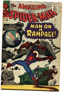 AMAZING SPIDER-MAN #32-MARVEL COMICS SILVER-AGE-VG