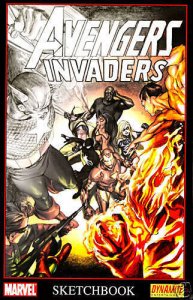 Avengers/Invaders Sketchbook Comic Book - Marvel