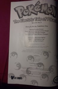 Pokemon: The Electric Tale of Pikachu #3 (1999)