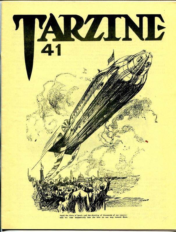 Tarzine #41 1985-Fanzine for collectors of Tarzan and ERB memorabilia-VF