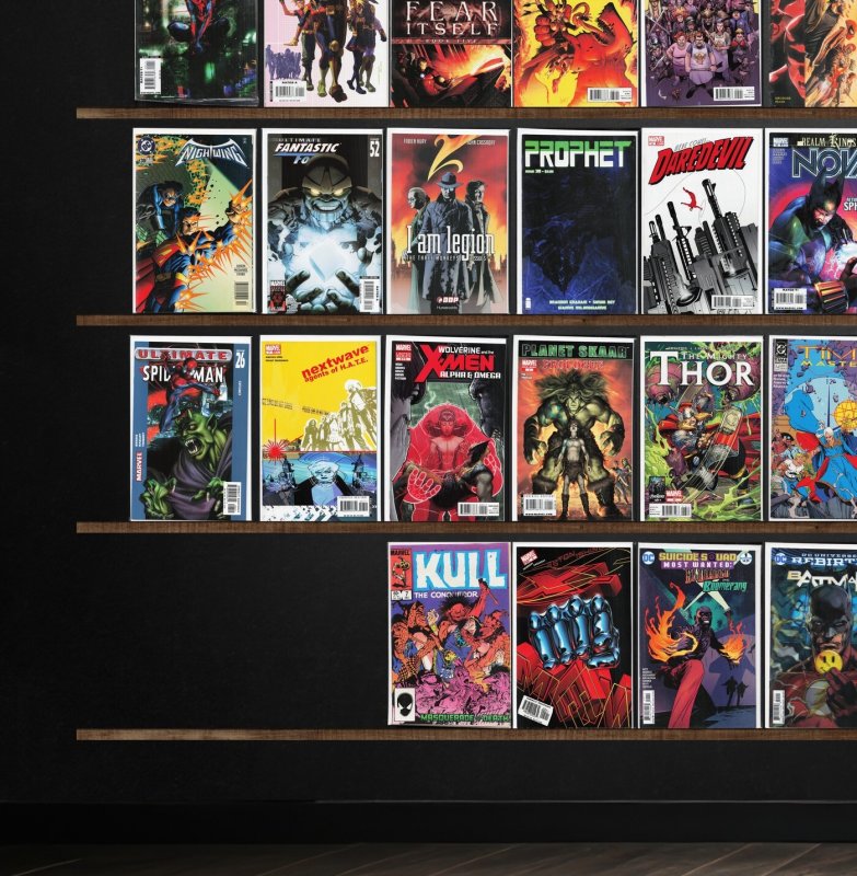 Huge Lot 150+ Comics with Batman, Starman, Justice League & More!