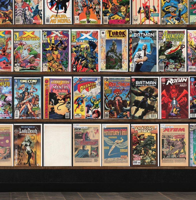 Huge Lot 150+ Comics with The Avengers, Fantastic Four, X-Factor & More!