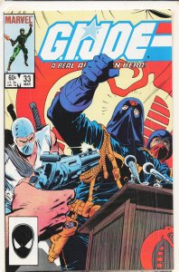 G.I. Joe: A Real American Hero #33 Direct Edition (1985) G.I. Joe