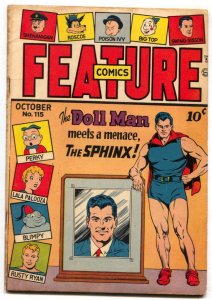 Feature #115  1947 - Quality  -VG/FN - Comic Book