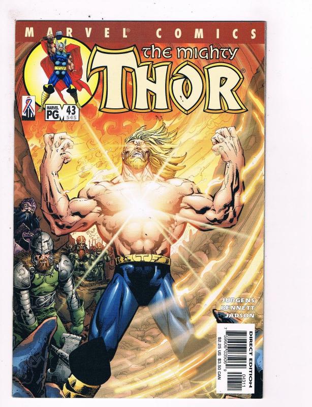 The Mighty Thor # 545 Marvel Comic Books Awesome Issue Modern Age WOW!!!!!!! S27