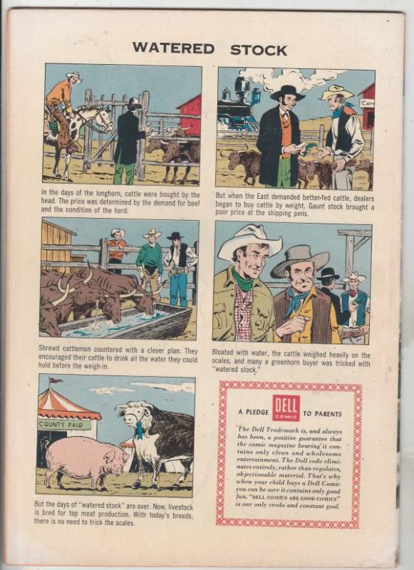 Four Color #812 (Jul-57) VF+ High-Grade Alan Ladd as Chad Morgan