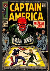 Captain America #103 GD/VG 3.0 Red Skull! Marvel Comics