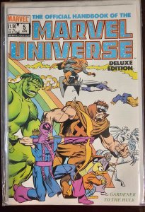 The Official Handbook of the Marvel Universe #5 (1986)