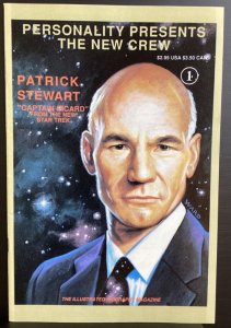 Personality Comics Presents New Crew #1 Patrick Stewart Star Trek Picard - 1991