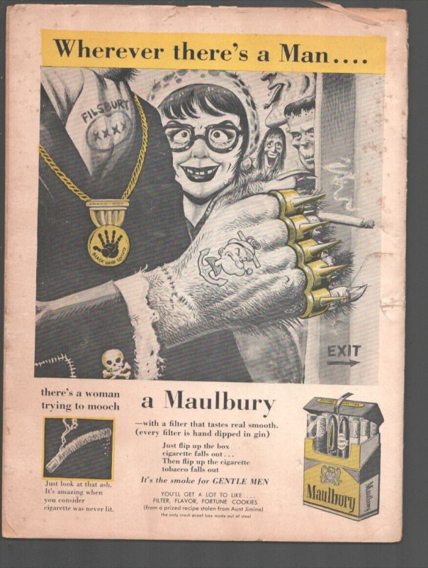 Cracked #4 1958-MAD imitator-John Severin cover-Bill Ward-Syd Shores-Joe Mane...