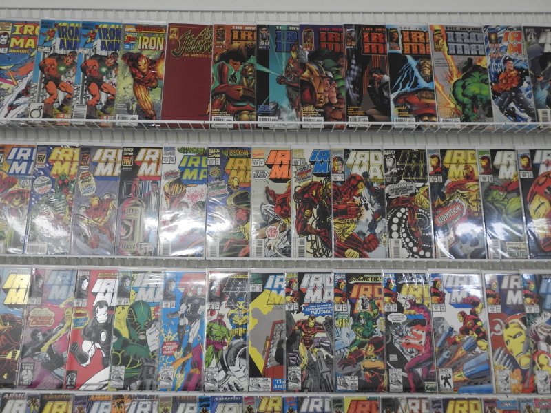 Huge Lot of 140+ Comics W/ ALL IRON MAN!!! Avg. VF Condition!