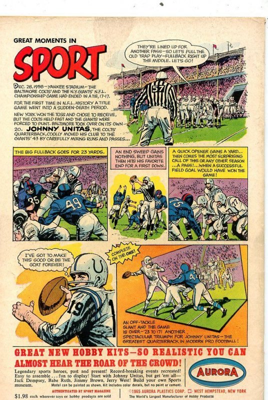 DC Comics Adventure Comics #339 (1965) Comic Book Grade VG- 3.5