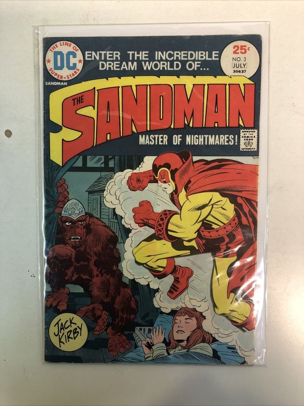 The Sandman (1974) # 1-2-3 (VF) DC Comics Jack Kirby & Joe Simon
