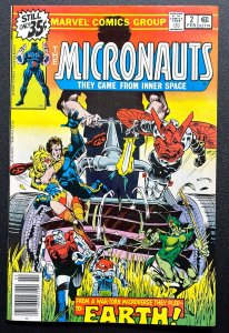 Micronauts #1 &2 [Lot of 2bks] (1979) Newsstand - [KEY] - NM! - 1st Team App