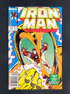 Iron Man #223 (1987) 1st Appearance of the Second Blizzard