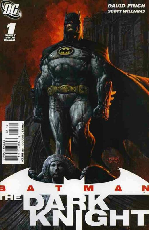 BATMAN THE DARK KNIGHT (2010 DC) #1 NM A24370