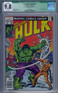 INCREDIBLE HULK #226 CGC 9.8 MARK JEWELERS SIGNED ERNIE CHAN WHITE PAGES