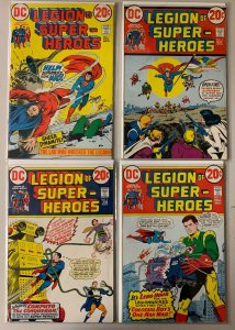 Legion of Super-Heroes set #1-4 DC 1st Series (6.0 FN) (1973)
