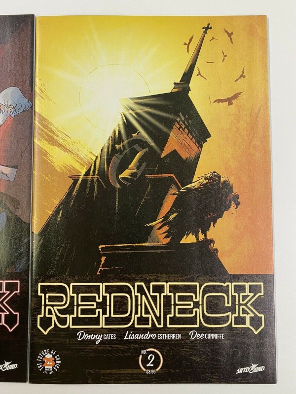 REDNECK #1 2nd Second Print + #2 1st Print NM DONNY CATES IMAGE COMICS 2017