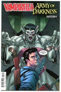 VAMPIRELLA ARMY of DARKNESS #2 A, NM, Dynamite, 2015, more AoD in store, Horror
