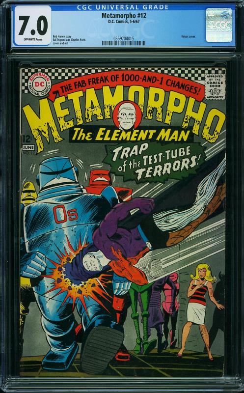 Metamorpho #12 (DC, 1967) CGC 7.0