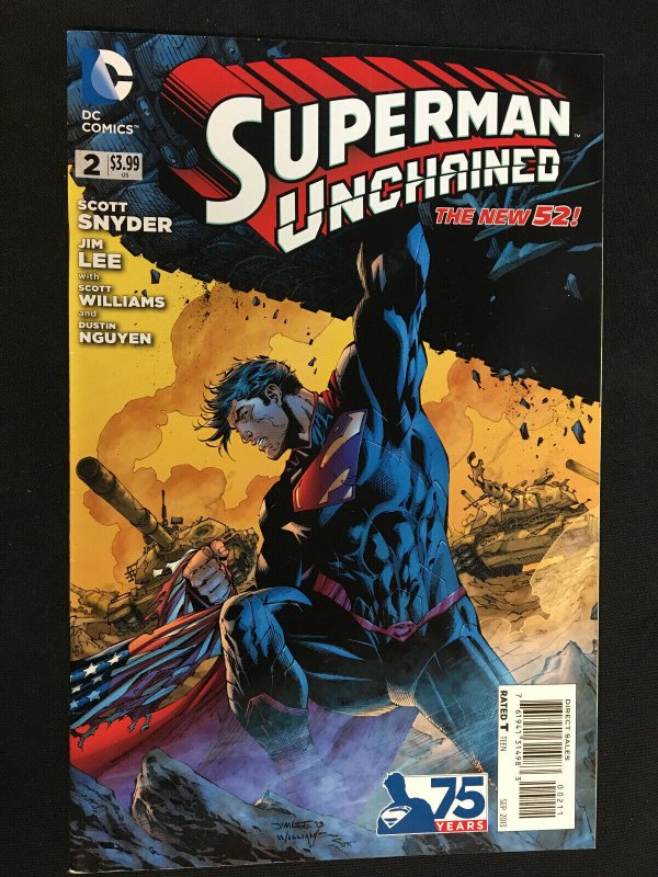 SUPERMAN UNCHAINED NEW 52 JIM LEE #1-9 VF-NM
