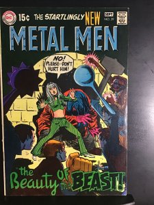 Metal Men Vol. 1 #39 DC 1969 Beauty Of The Beast Mike Sekowsky Silver Age