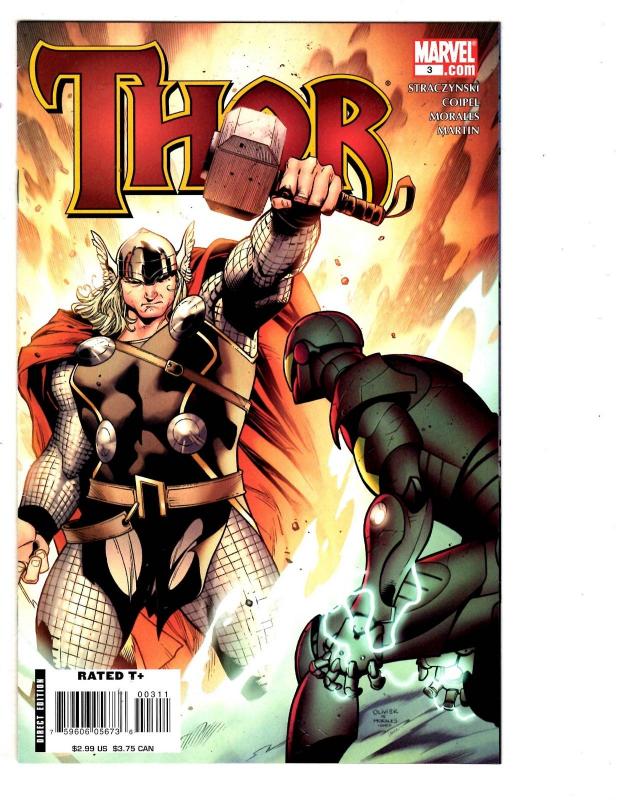 6 Thor Marvel Comic Books # 1 2 3 4 5 6 J. Michael Straczynski Copiel BH40