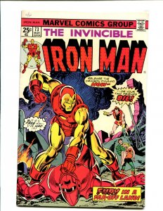 Iron Man #73 - Gil Kane Cover Art! (7.5/8.0) 1975