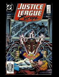 Lot of 12 Justice League Europe Comic Books #1 2 3 4 5 6 7 8 9 10 11 12 J404 