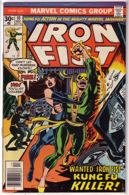 Iron Fist   vol. 1   #10 GD