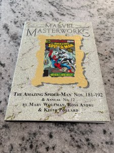 Marvel Masterworks Vol # 239 Spider-Man 181-192 Limited To 911 Copies 4 J417