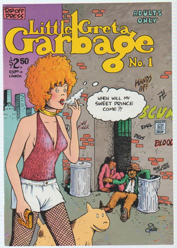 LITTLE GRETA GARBAGE #1 RIP OFF PRESS UNDERGROUND ADULT COMIC