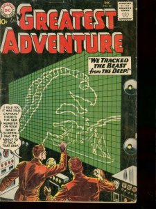 MY GREATEST ADVENTURE DC #50 1960 SEA BEASTS CVR TERROR VG