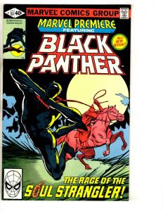 Marvel Premiere #53 VF/NM Comic Book Feat. Black Panther Klan Avengers Hulk J290