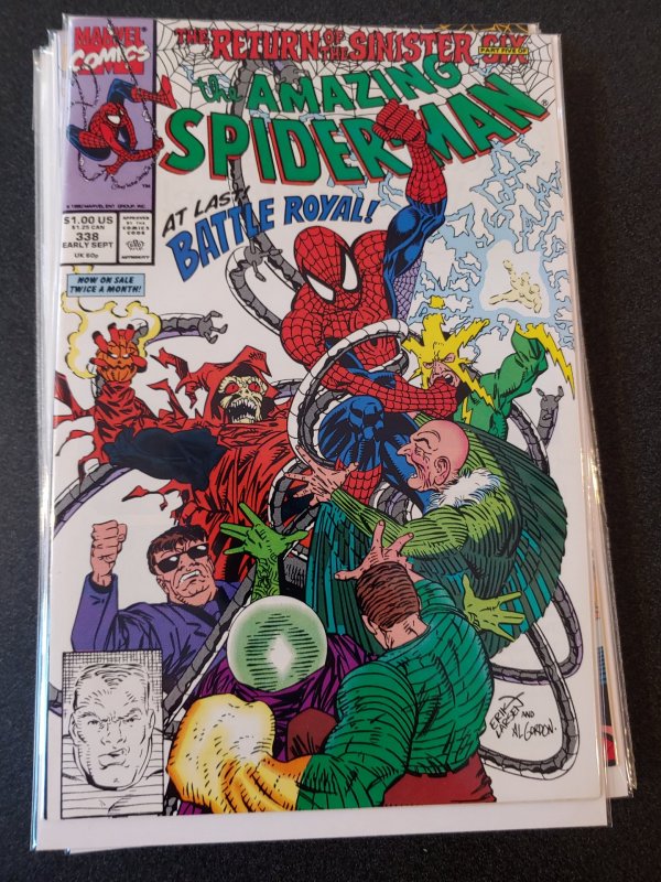 Amazing SPIDER-MAN #338 NM Sinister Six