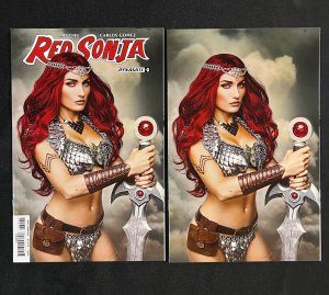 RED SONJA #3 - VIRGIN COSPLAY + TRADE DRESS VARIANT (9/9.2) 2017