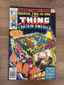 Marvel Two-In-One # 42 FN/VF Comic Book Thing Captain America 20 J274