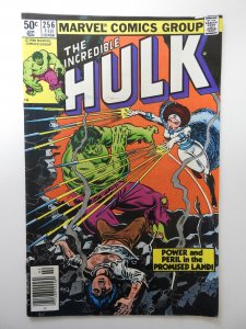The Incredible Hulk #256 (1981) FN- Condition!
