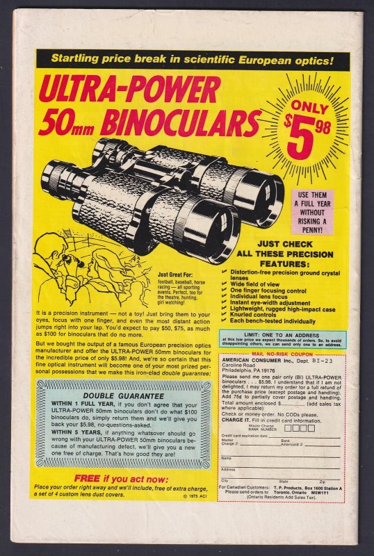 IronJaw 4 (1975) FN 6.0 Bronze Age Atlas comic