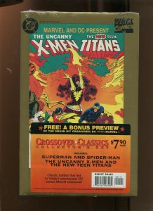 SUPERMAN SPIDERMAN & XMEN TEEN TITANS CROSSOVER SEALED PACK!